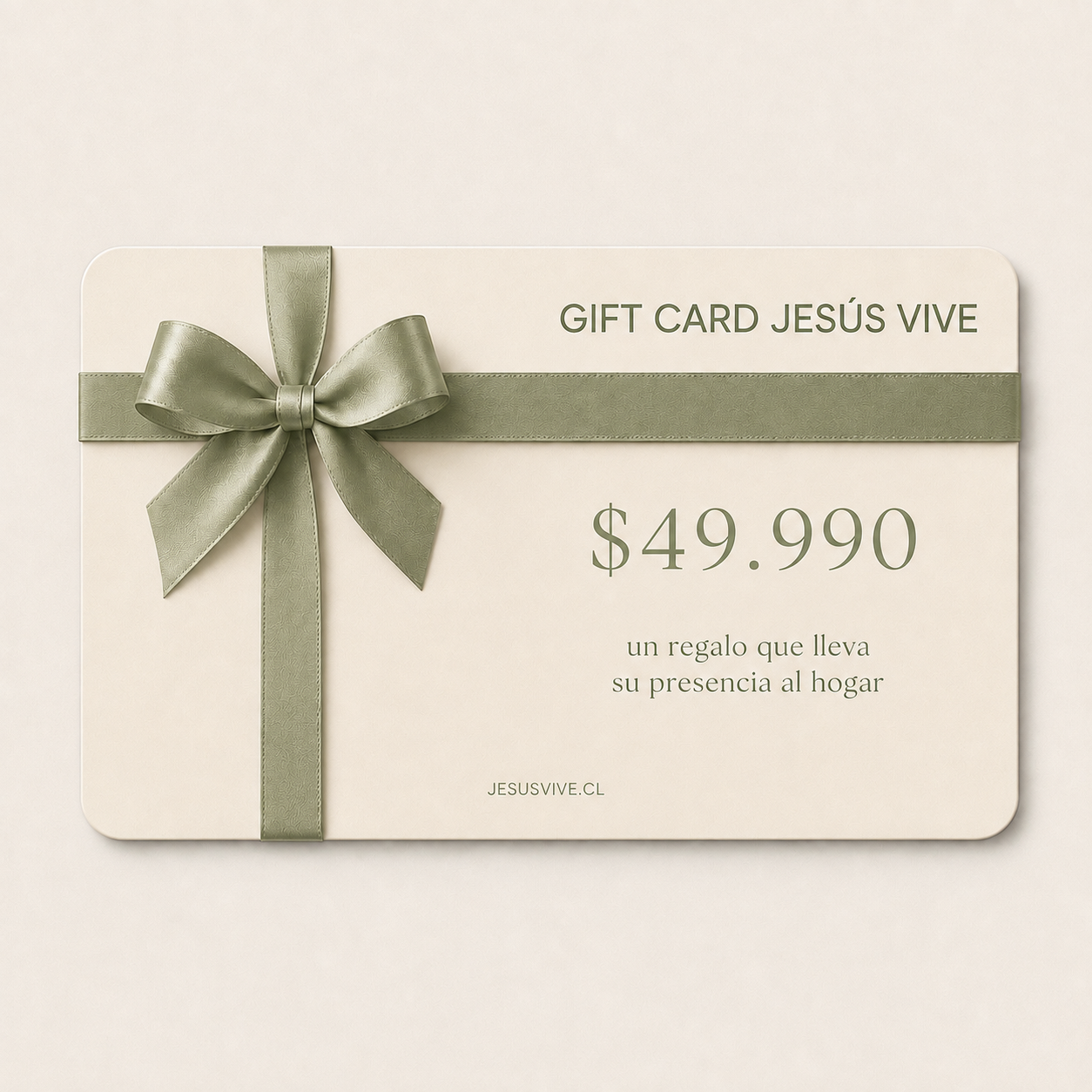 Gift Card Jesús Vive