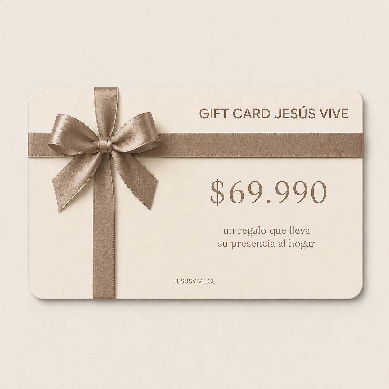 Gift Card Jesús Vive