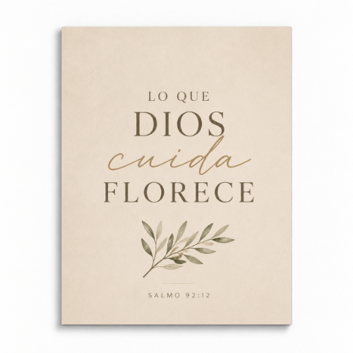 Cuadro Salmo 92:12