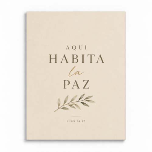 Cuadro Juan 14:27